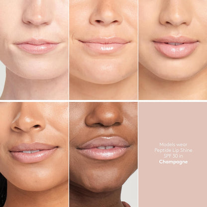 Colorescience Peptide Lip Shine SPF 30, Clinically Proven Peptide formula to plump, hydrate, condition, nourish &amp; defend against free radicals...