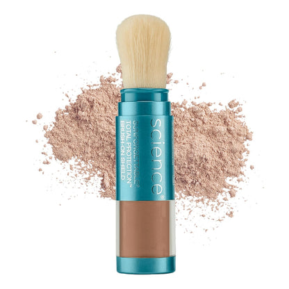 Colorescience Brush-On Sunscreen Mineral Powder for Sensitive Skin, Style- Medium