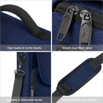 MATEIN Messenger Bag for Men, Satchel Bag 15.6 Inch Laptop Briefcase, Blue