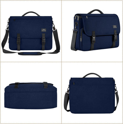MATEIN Messenger Bag for Men, Satchel Bag 15.6 Inch Laptop Briefcase, Blue