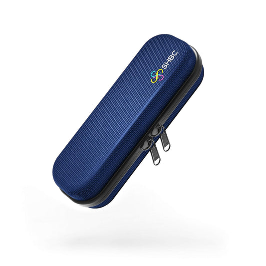 SHBC Compact Insulin Cooler Travel case for Diabetics Carrying On with One Ice Pack Blue..