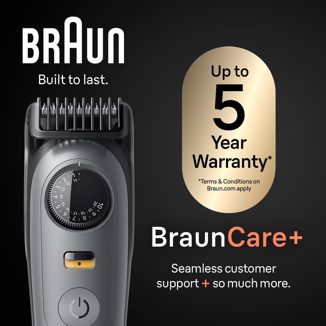 Braun Series 5 All-in-One Beard &amp; Body Grooming Kit for Men, Cordless Trimmer, Hair Clippers & Shaver for Face..