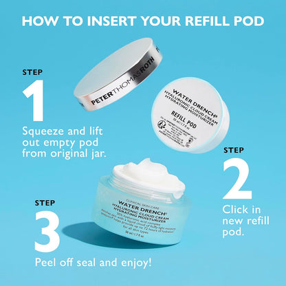 Peter Thomas Roth | Water Drench® Hyaluronic Cloud Cream Hydrating Moisturizer Refill Pod..