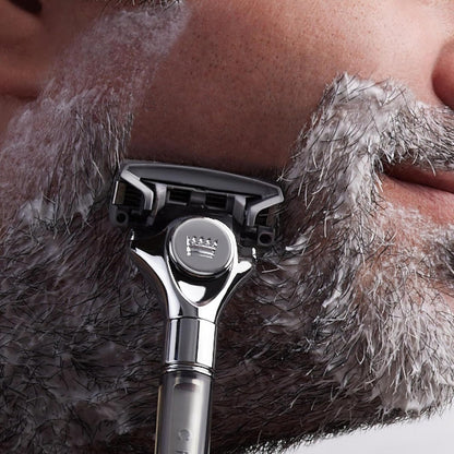 Cremo Original Shave Gift Set for Men, includes Impossibly-Slick 6 oz Shaving Cream, Chrome Barber Grade Razors..