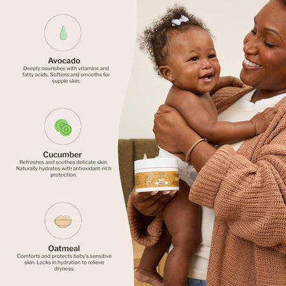 Cristina's Curls Baby Moisturizing Cream – Rich Gentle Hydration For Face and Body