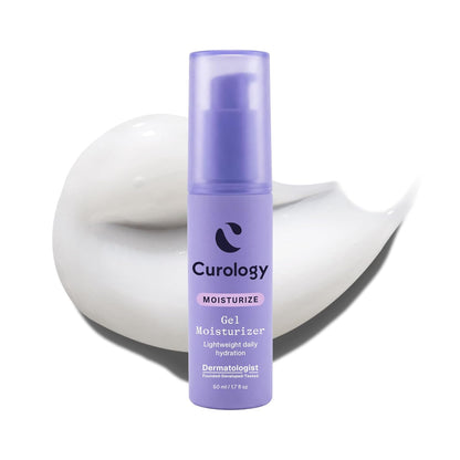Curology Gel Face Moisturizer, Hyaluronic Acid Lotion for All Skin Types | Lightweight non greasy, glycerin helps reduce fine lines..