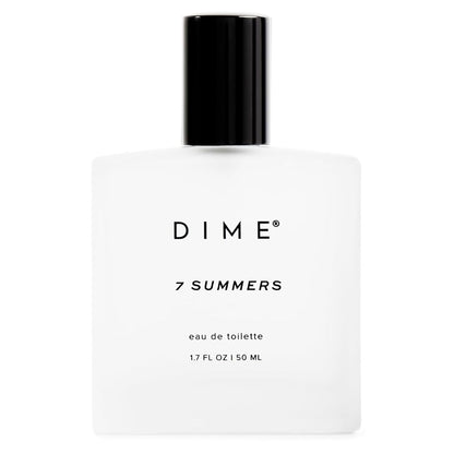 DIME Beauty 7 Summers Perfume for Women - Sweet Floral Eau de Toilette with Bergamot, Vanilla Orchid and Coconut..