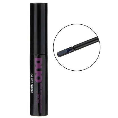 DUO Quick-Set Eyelash Glue Dark Tone – Waterproof Lash Adhesive for False Lashes, Long-Lasting, Fast-Drying Duo Lash Glue..