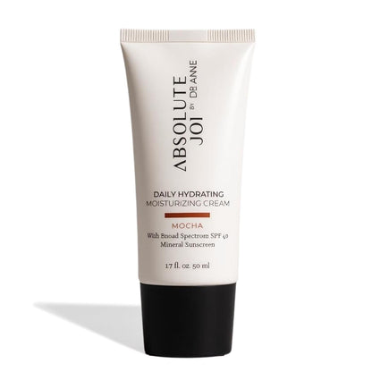 Daily Hydrating Moisturizing Cream SPF 40 Tinted Mineral Sunscreen, Broad-Spectrum & Blue Light Blocking, 1.7 oz