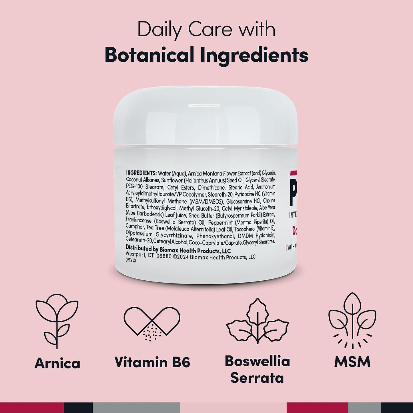Penetrex Daily Joint & Muscle Care Pack | Arnica, B6 & MSM (2oz & 4oz Jars)..