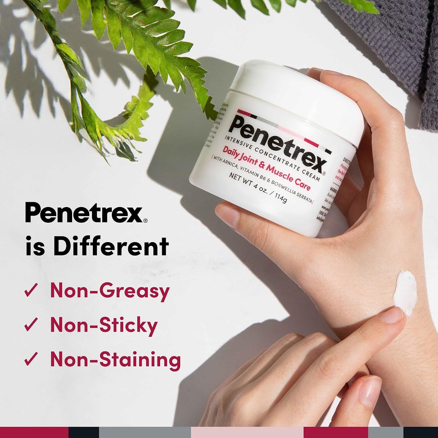 Penetrex Daily Joint & Muscle Care Pack | Arnica, B6 & MSM (2oz & 4oz Jars)..