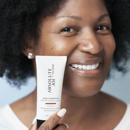 Daily Hydrating Moisturizing Cream SPF 40 Tinted Mineral Sunscreen, Broad-Spectrum & Blue Light Blocking, 1.7 oz