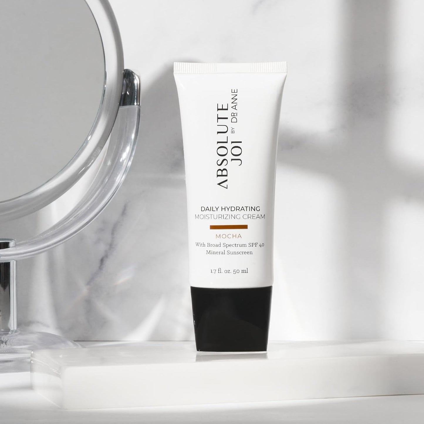 Daily Hydrating Moisturizing Cream SPF 40 Tinted Mineral Sunscreen, Broad-Spectrum & Blue Light Blocking, 1.7 oz