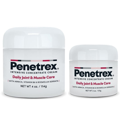 Penetrex Daily Joint & Muscle Care Pack | Arnica, B6 & MSM (2oz & 4oz Jars)