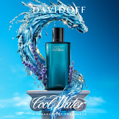 Davidoff Cool Water Eau de Toilette – Aromatic Men's Cologne – With Notes of Coriander