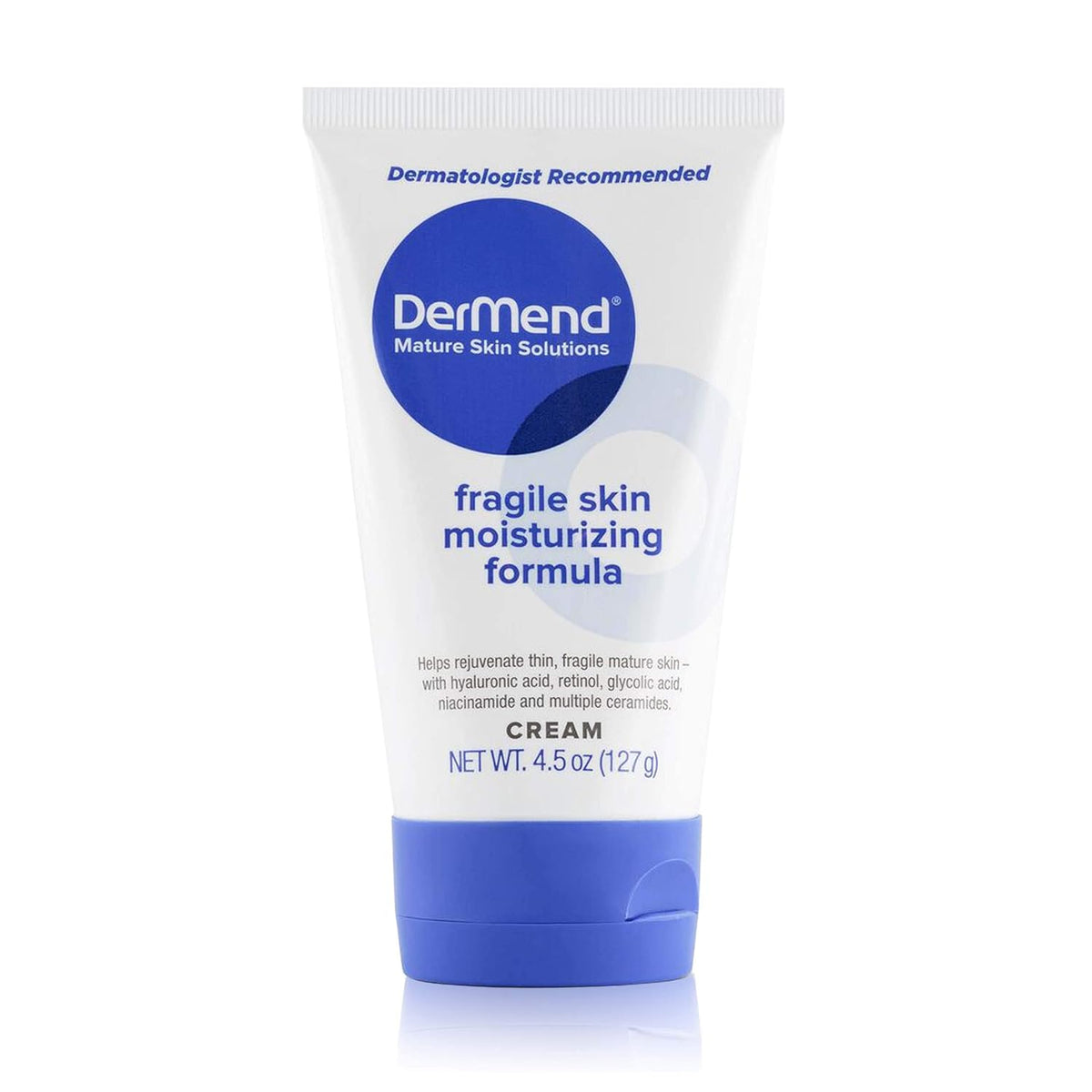 DerMend Fragile Skin Moisturizer 4.5 oz - Firms Aging Skin & Mature Skin