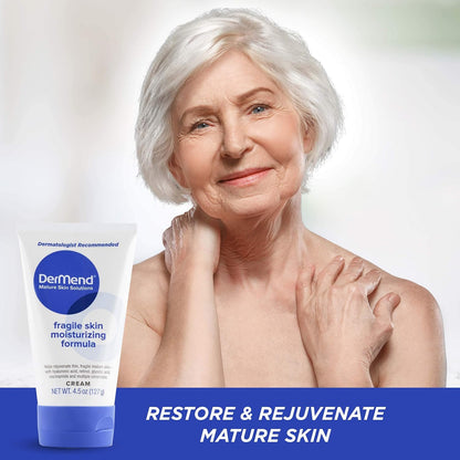 DerMend Fragile Skin Moisturizer 4.5 oz - Firms Aging Skin & Mature Skin