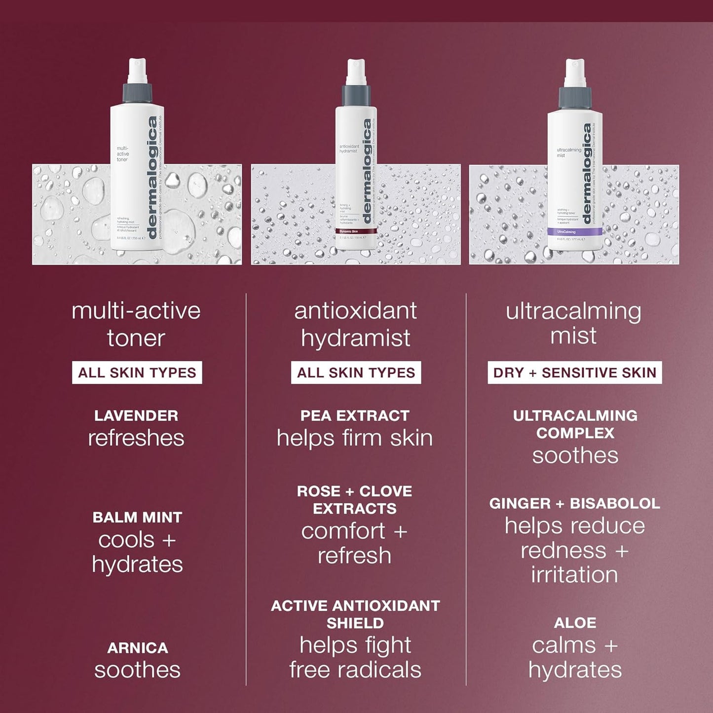 Dermalogica Antioxidant Hydramist, Anti-Aging Toner Spray | Helps Firm Skin with Pea Extract, Hydrates to Reduce Fine Lines..