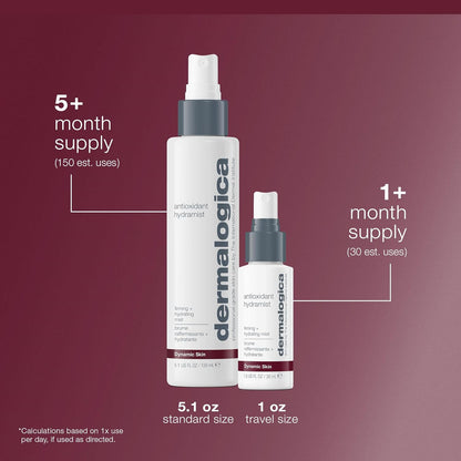 Dermalogica Antioxidant Hydramist, Anti-Aging Toner Spray | Helps Firm Skin with Pea Extract, Hydrates to Reduce Fine Lines..