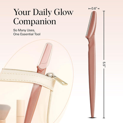 Kitsch Dermaplane Razor for Women Face – Face Razors for Women & Men, Eye Brow Razors & Face Shaver..