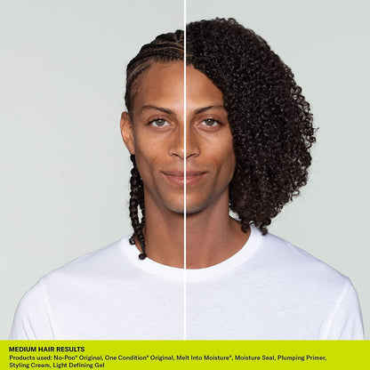 DevaCurl No-Poo Original Non-Lathering Cleanser for Rich Moisture | Non-Stripping | Hydrates Curls | All Curl Types