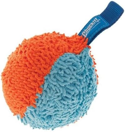 Indoor Fetch Shaker for Dogs - Interactive Dog Toys for Boredom, 7.75 Inch, Orange and Blue