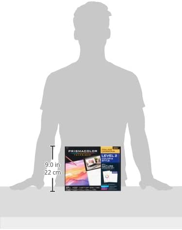 Prismacolor Technique, Art Supplies and Digital Art Lessons, Nature Drawing Set, Level 2,27 Count