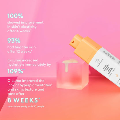 Drunk Elephant C-Luma Hydrabright Serum - 30 ml/1 fl oz - 10% Hydrating Vitamin C - Clean Clinical Skincare ..