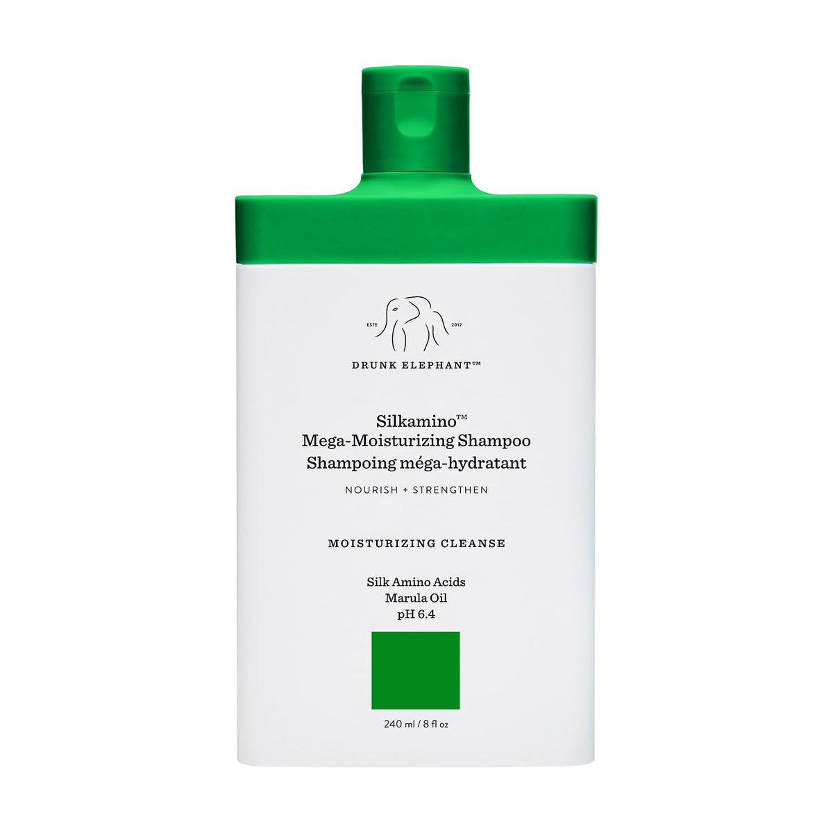 Drunk Elephant Silkamino Conditioning Leave-In Milk - 240 ml/8 fl oz - Silk Amino Acids..