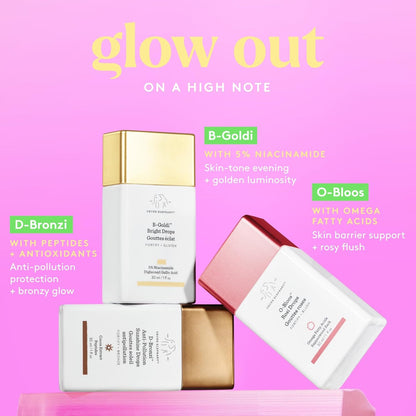 Drunk Elephant B-Goldi Bright Drops - 30 ml/1 fl oz - Illuminating Color Serum Drops - Clean Clinical Skincare ..