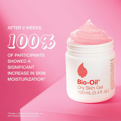 Bio-Oil Dry Skin Gel Moisturizer, Vitamin B3, Face &amp; Body, 6.7 fl oz | Non-Comedogenic, Fast-Absorbing Gel, Sensitive & Dry Skin..
