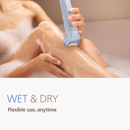 Philips Epilator Series 8000 - Cordless Wet and Dry Electric Epilator, Hair Removal for Legs and Body..