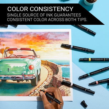 Premier Dual-Ended Art Markers-12 Count