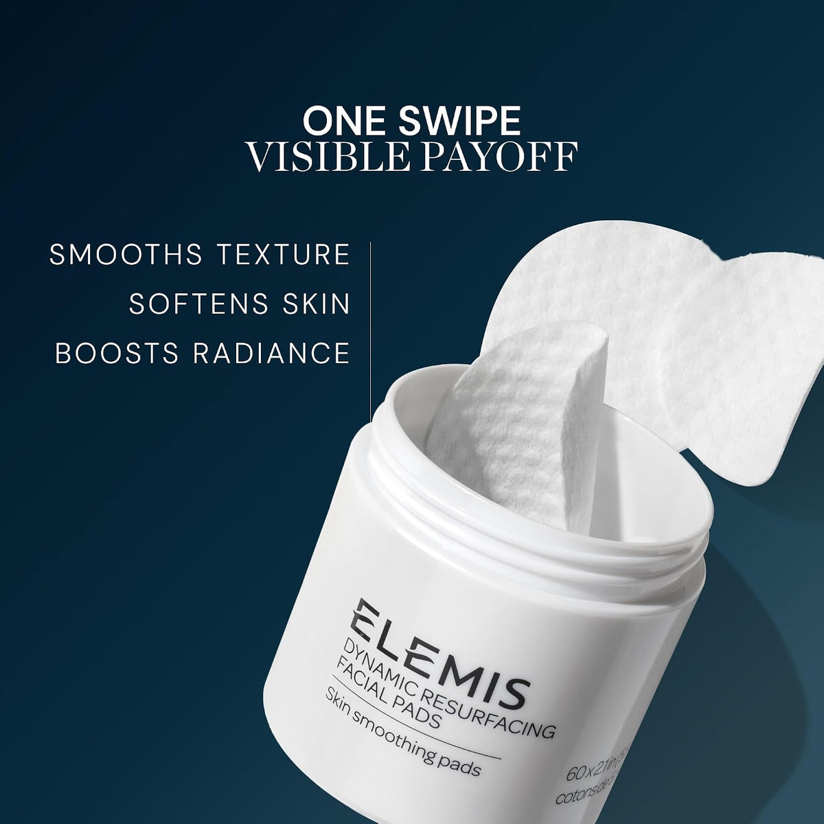 ELEMIS Dynamic Resurfacing Facial Pads, Gentle Textured Treatment