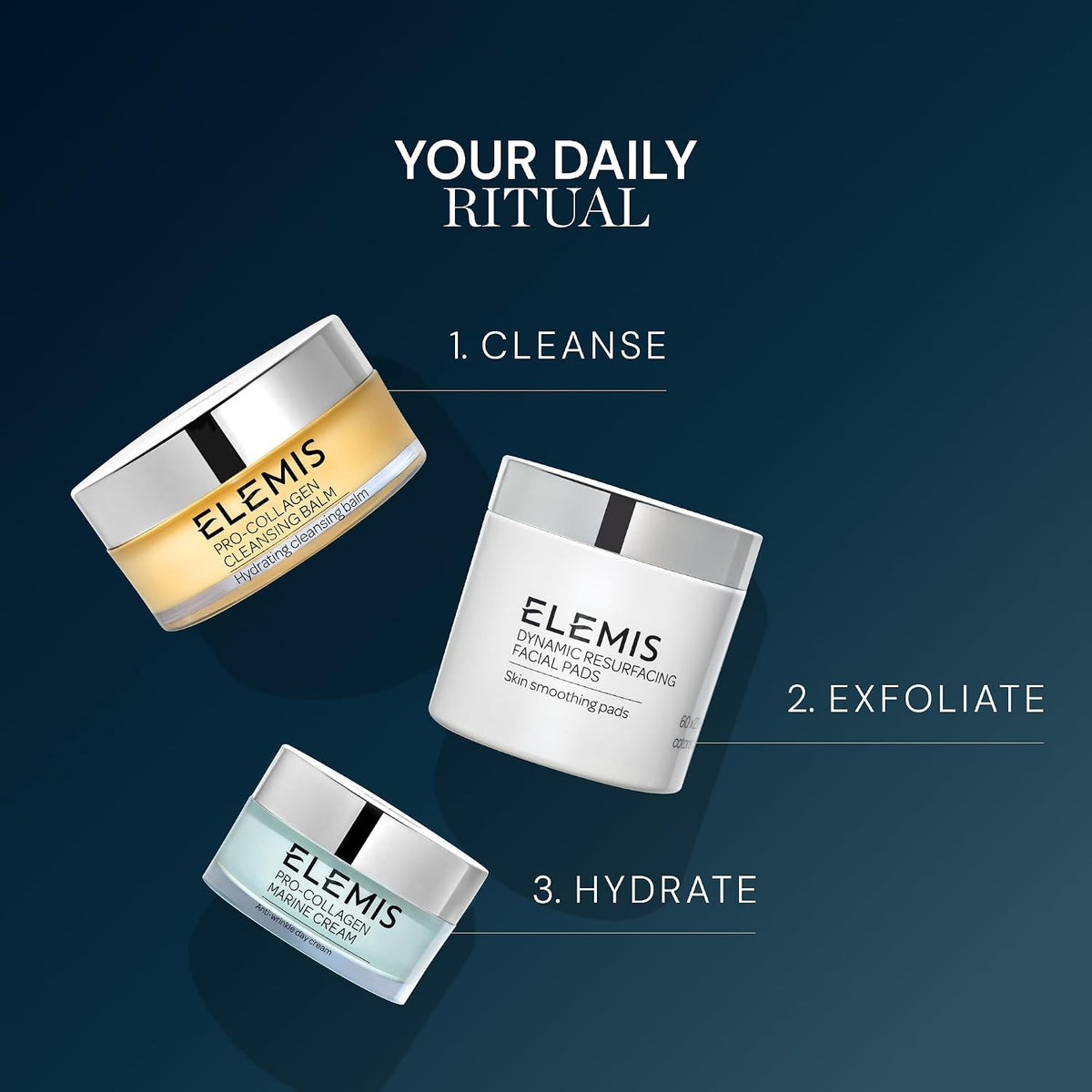ELEMIS Dynamic Resurfacing Facial Pads, Gentle Textured Treatment
