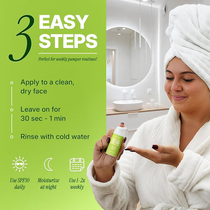 Ebanel Chemical Peel for Face, AHA BHA Exfoliator, Glycolic Acid Peel, Salicylic &amp; Lactic Acid Face Peeling Gel