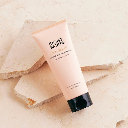 Eight Saints Down To Earth Mud Gel Face Wash, Gentle &amp; Effective Anti Aging Cleanser