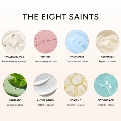 Eight Saints Down To Earth Mud Gel Face Wash, Gentle &amp; Effective Anti Aging Cleanser