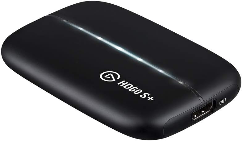 Elgato HD60 S+, External Capture Card, Stream and Record in 1080p60 HDR10 or 4K60 HDR10 with ultra-low latency on PS5..