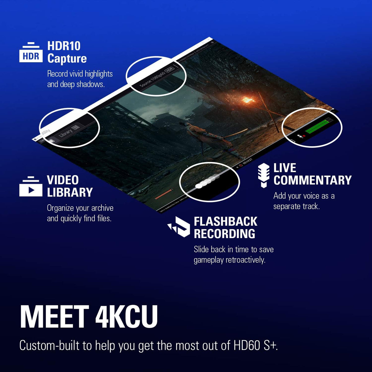 Elgato HD60 S+, External Capture Card, Stream and Record in 1080p60 HDR10 or 4K60 HDR10 with ultra-low latency on PS5..