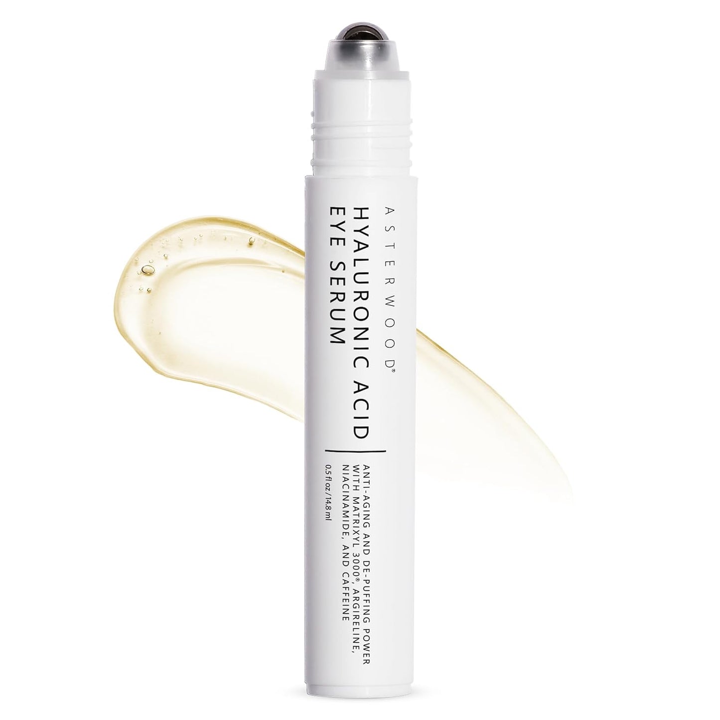 Triple Peptide Eye Serum - Matrixyl 3000 + Argireline + Caffeine + Hyaluronic Acid - Reduces Dark Circles, Puffy Eyes, Fine Lines, & Crow's Feet..