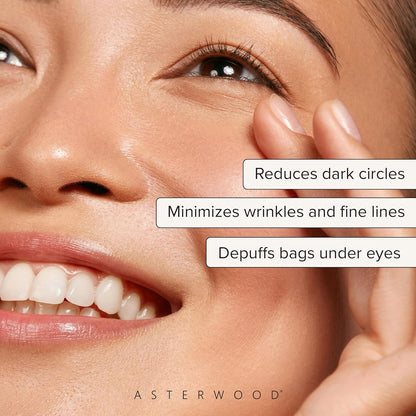 Triple Peptide Eye Serum - Matrixyl 3000 + Argireline + Caffeine + Hyaluronic Acid - Reduces Dark Circles, Puffy Eyes, Fine Lines, & Crow's Feet..
