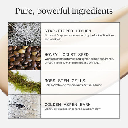 Ursa Major Mountain Glow Natural Face Serum | Vegan Daily Facial Moisturizer | Combat Wrinkles &amp; Sagging Skin..