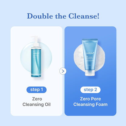 medicube Facial Cleanser Zero Foam Cleanser for Pore &amp; Excess Oil Care | Daily Gentle Cleansing Foam..