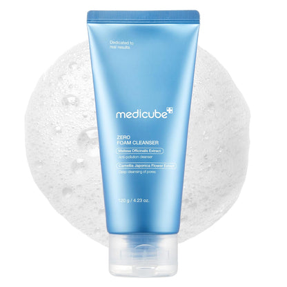 medicube Facial Cleanser Zero Foam Cleanser for Pore &amp; Excess Oil Care | Daily Gentle Cleansing Foam..