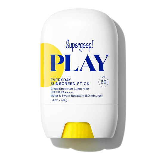 Supergoop! PLAY Everyday Sunscreen Stick SPF 50 - Lightweight, Non-Greasy Formula..