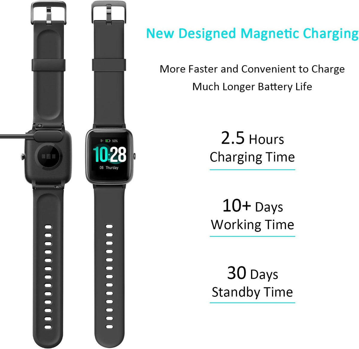 Fitpolo Smart Watch for Men Women(Make/Answer Call),1.8” Ultra-HD Display
