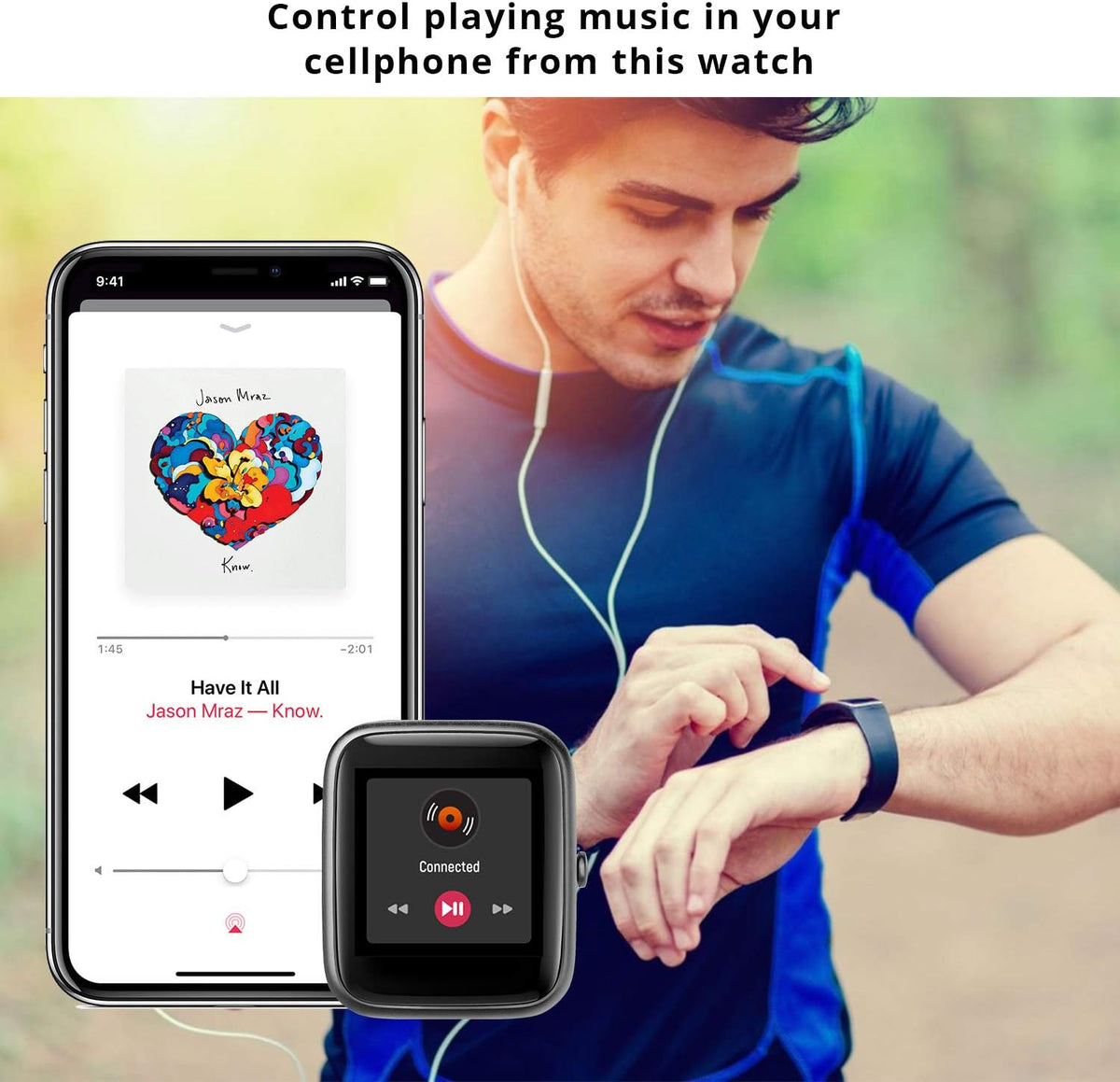Fitpolo Smart Watch for Men Women(Make/Answer Call),1.8” Ultra-HD Display