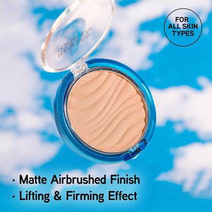 Physicians Formula Mineral Wear Talc-Free Airbrushing Pressed Powder, Full Coverage Mineral Face Powder for Sensitive Skin