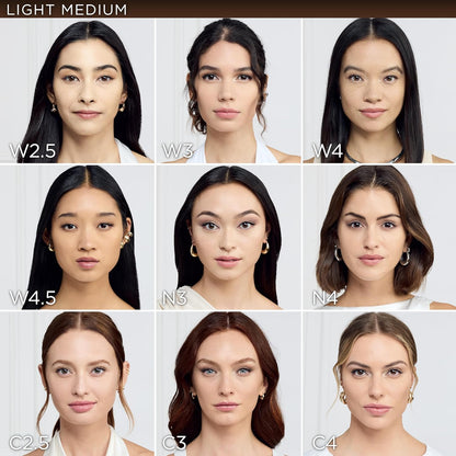 L'Oreal Paris True Match Super-Blendable Foundation, Medium Coverage Liquid Foundation Makeup, N4..